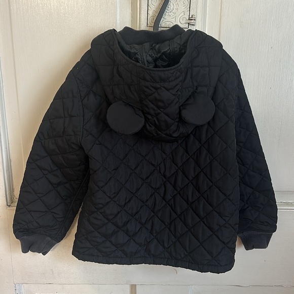 Baby gap Kids Black Quilted Jacket - Picture 2 of 2